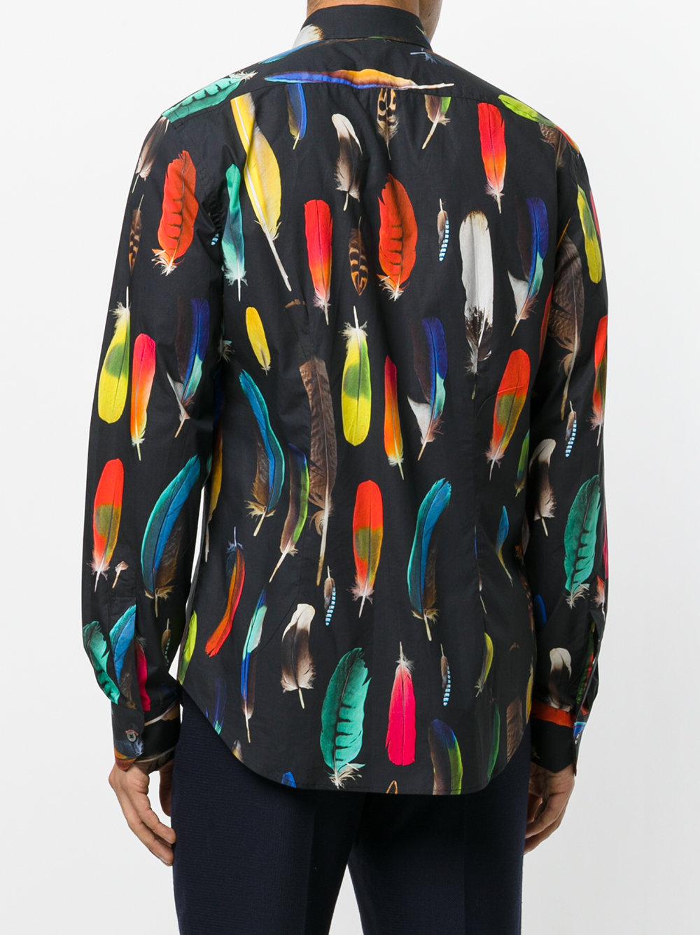 Paul Smith Feather Print Shirt for Men | Lyst Canada