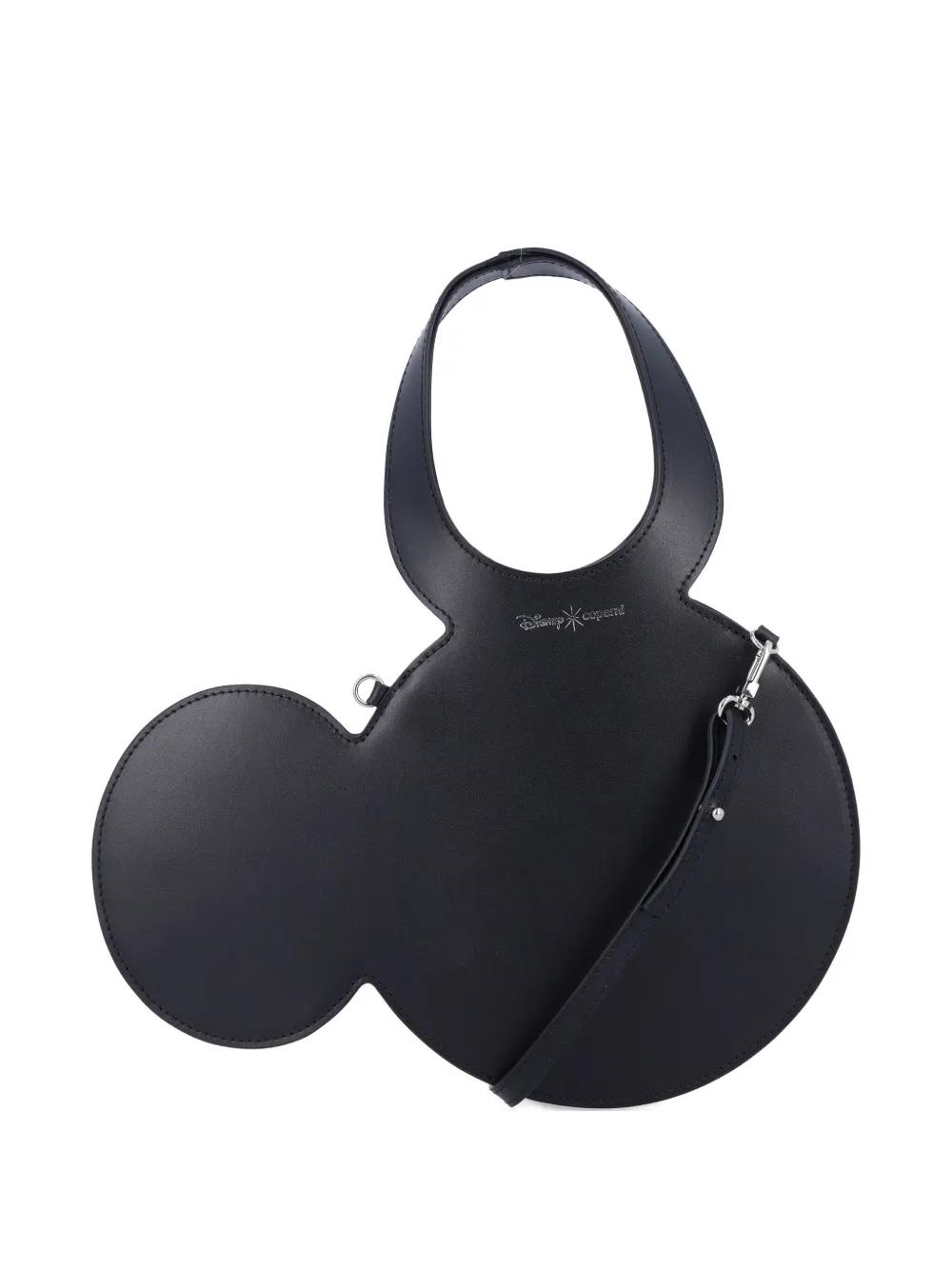 トートバッグ Baby Mickey Shopper Bag - Coperni x Disney - Leather - Black Disney X Coperni Crossbody Baby Mickey Tote Bag