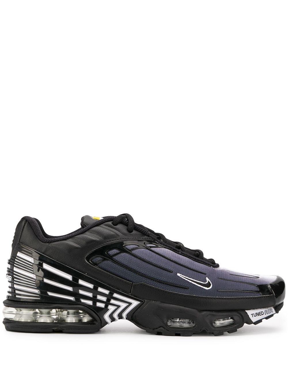Nike Leather Air Max Plus Iii in Black/Black/White (Black) for Men - Lyst