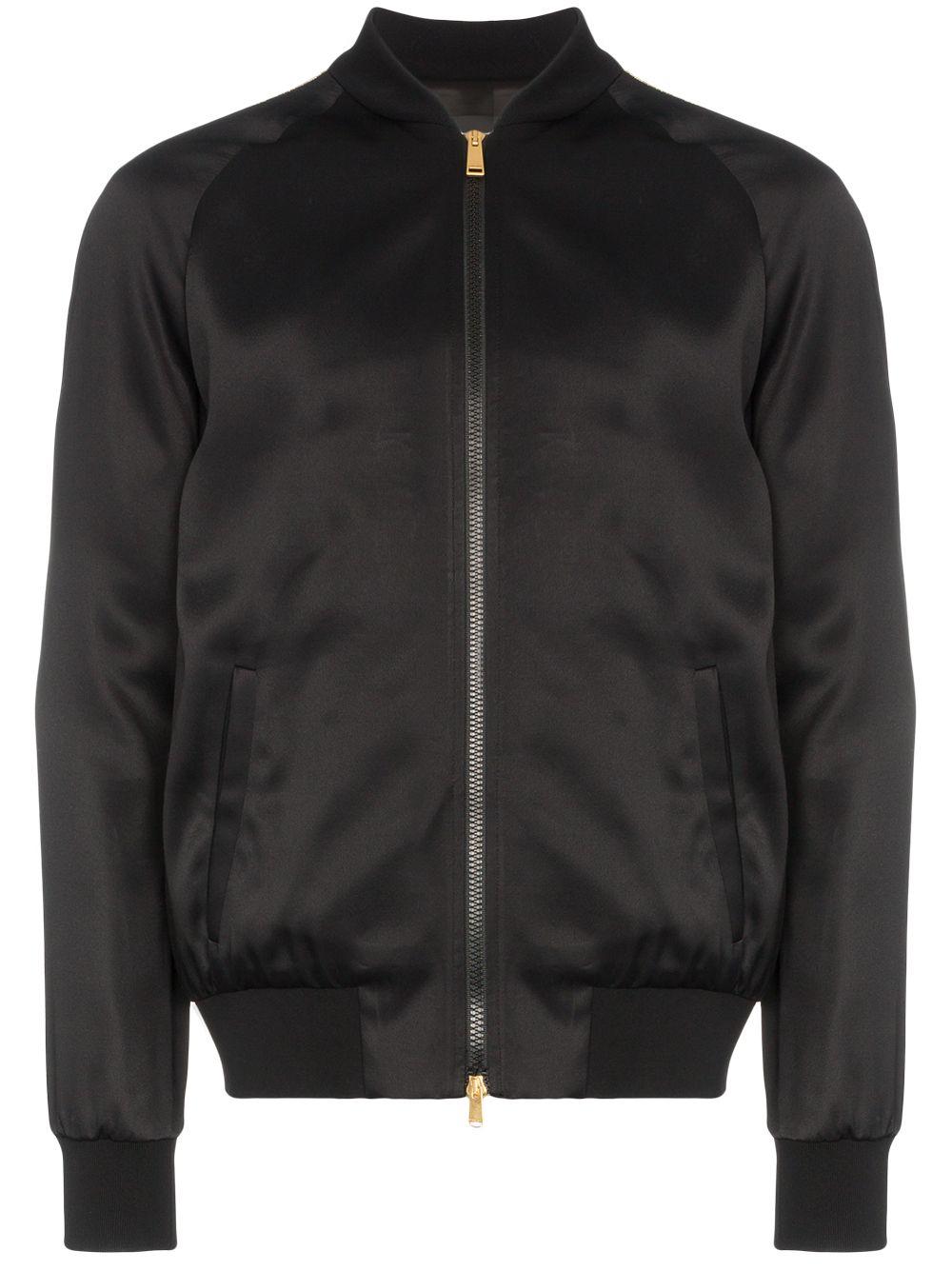 Versace Black Medusa Bomber Jacket for Men Lyst