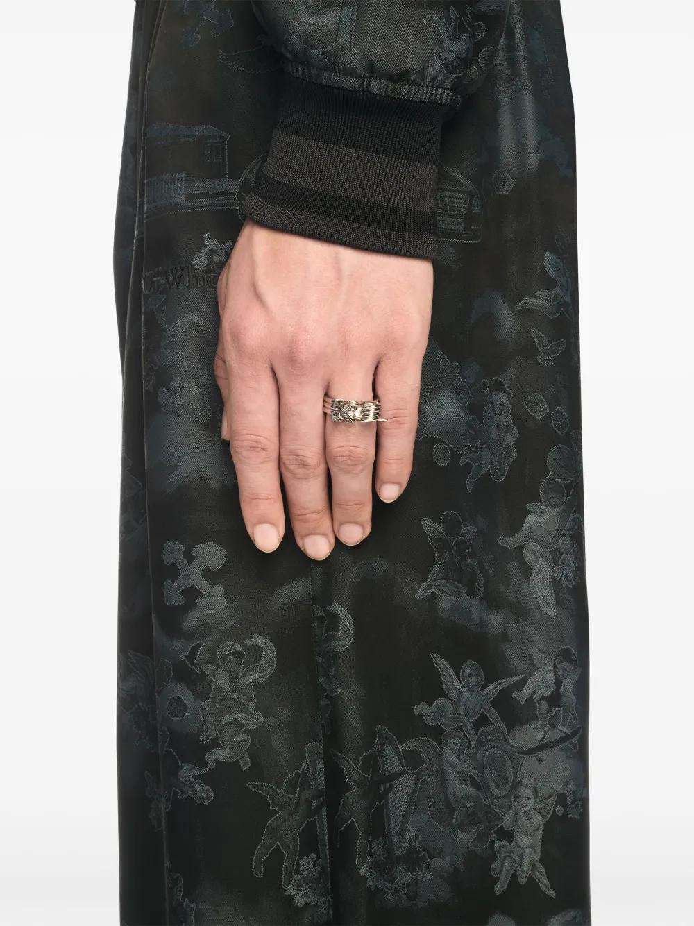 Off-White c/o Virgil Abloh Rings for Men | Online Sale up to Off-White c/o Virgil Abloh Rings for Men | Online Sale up to