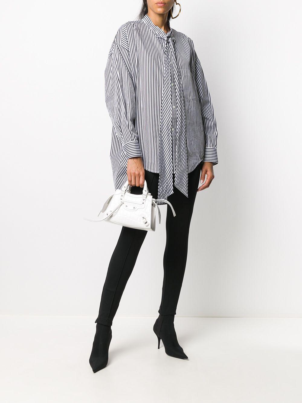 balenciaga mini white bag