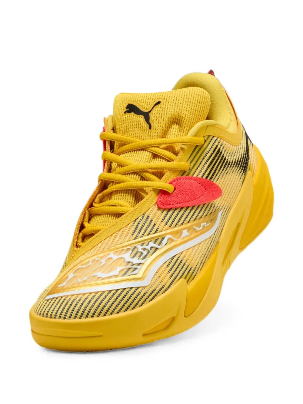 PUMA X Pokémon All-Pro Nitro 2 Pikachu Basketball Sneakers in