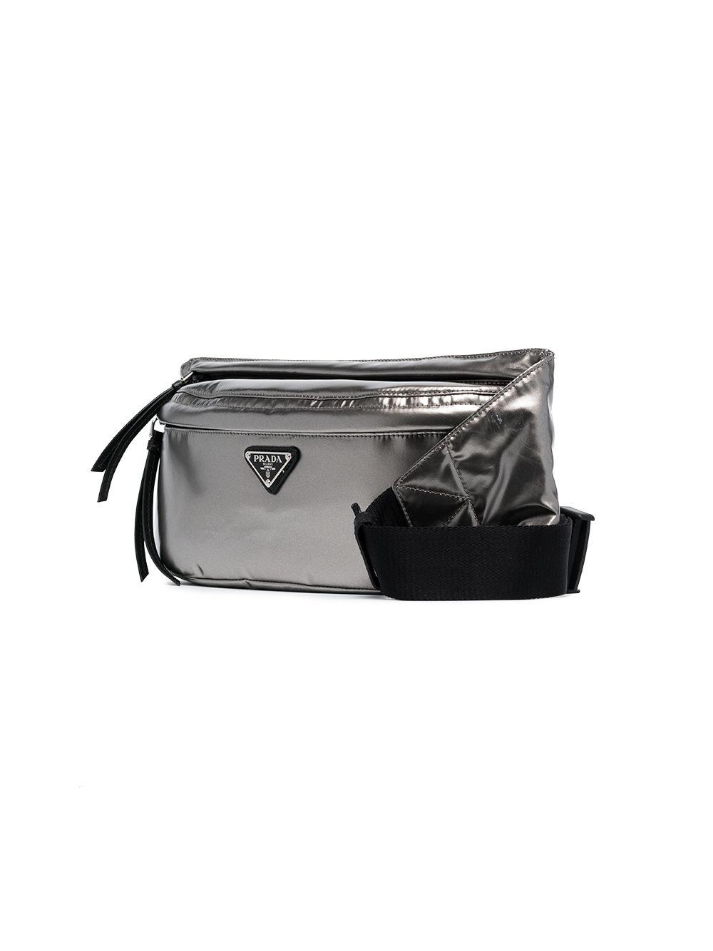 prada logo belt bag