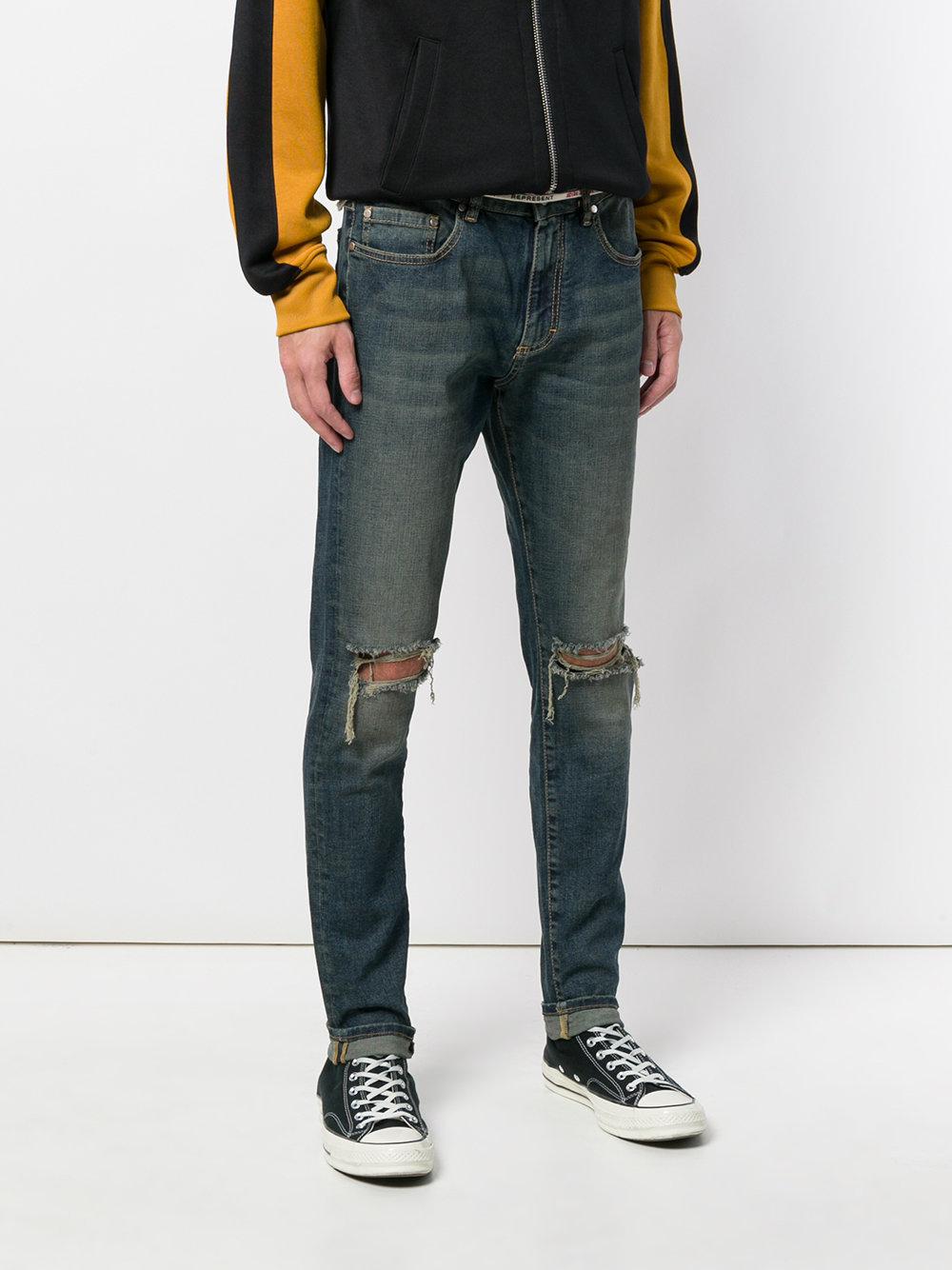 rockstar blue jeans