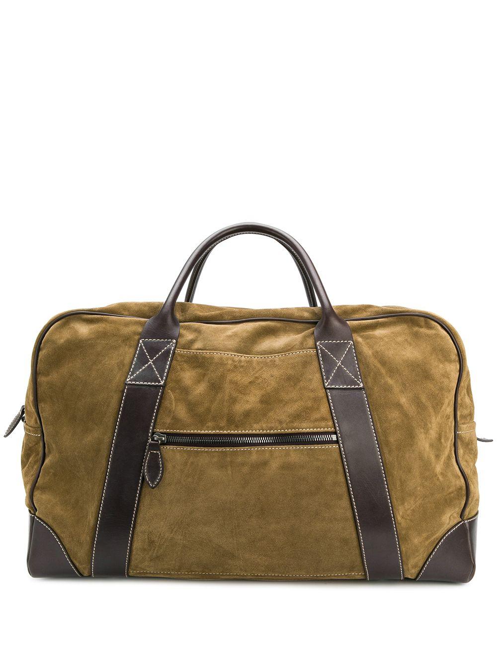 Holland & Holland Large Holdall Bag in Green | Lyst