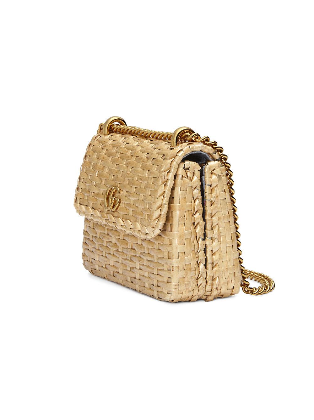 straw gucci bolsa