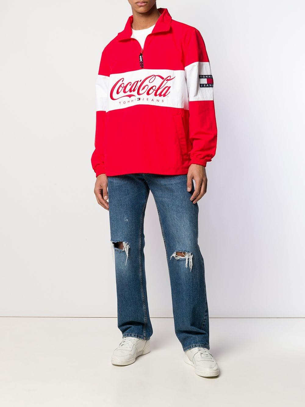 Tommy Hilfiger X Coca-cola Popover Jacket in Red for Men | Lyst Canada