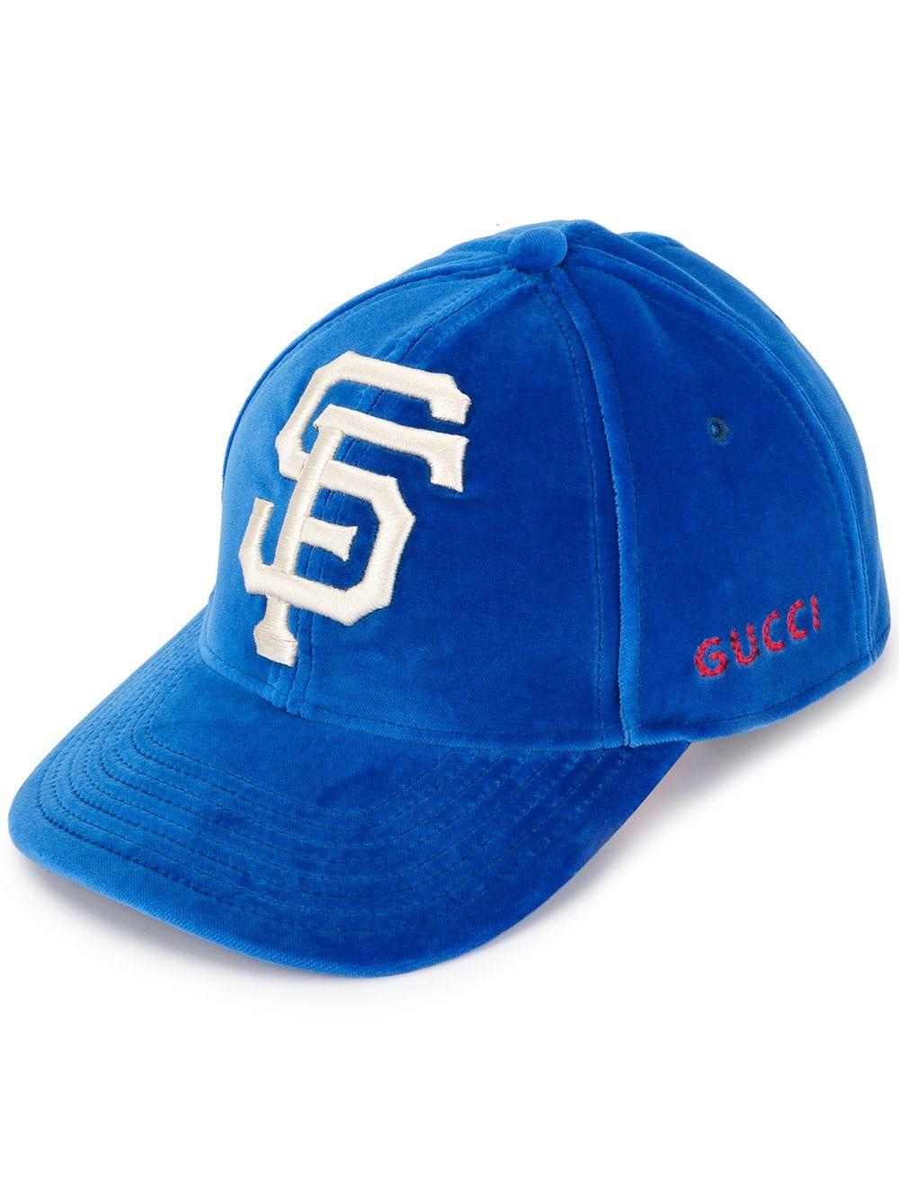 Gucci Logo Baseball Hat - Wyld Blue