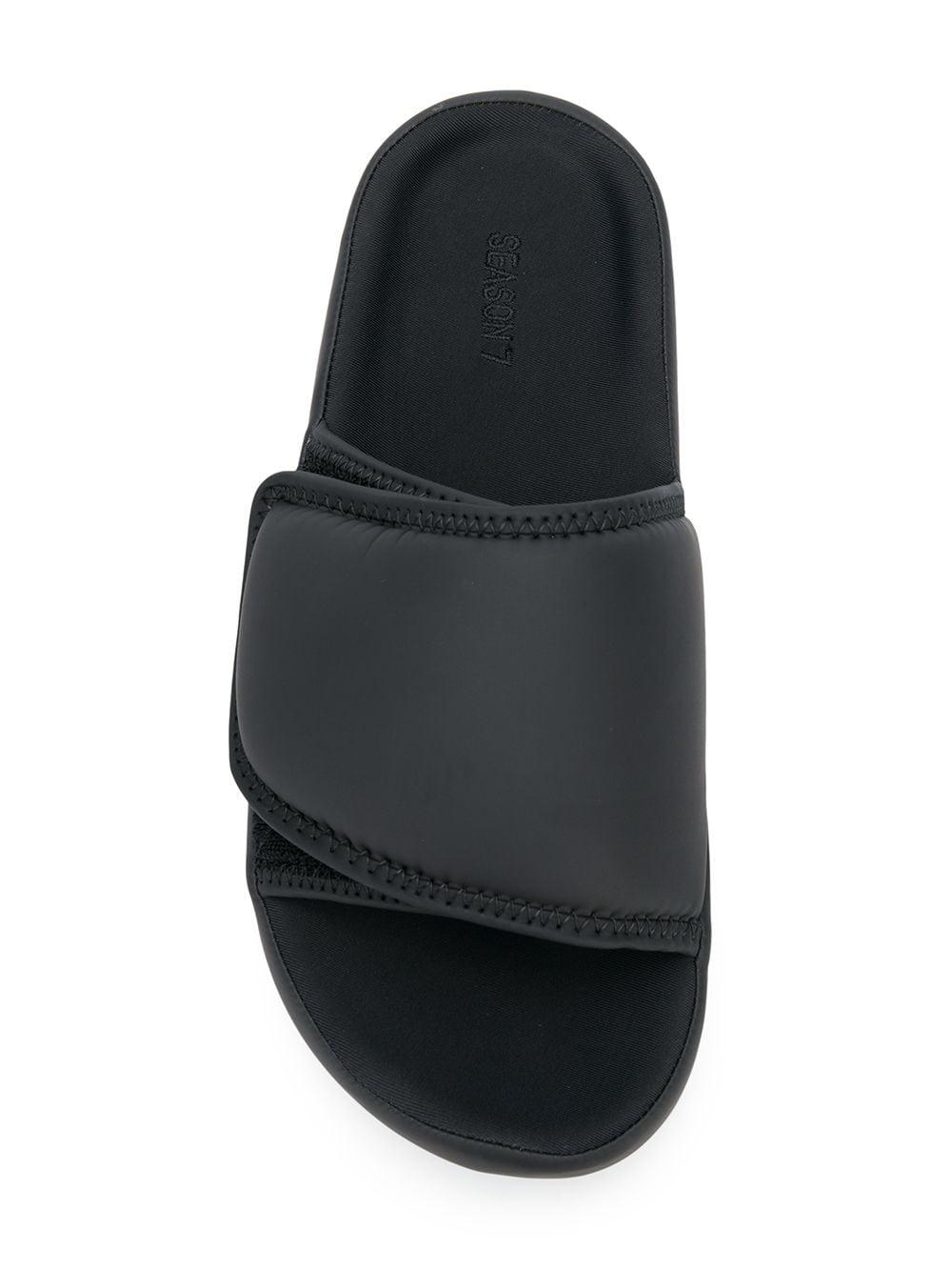 Yeezy Neoprene Bulky Sandals in Black 