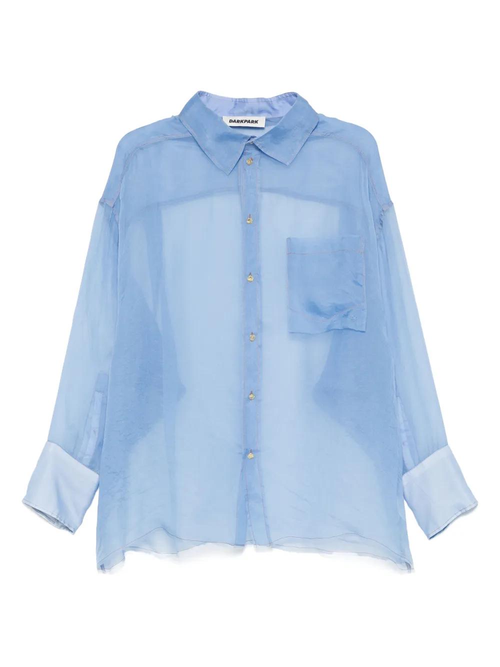 DARKPARK 売れ筋商品|||ダークパーク シャツ トップス レディース Denim shirts White レディース DARKPARK シャツ | オンラインセールは最大53%オフ