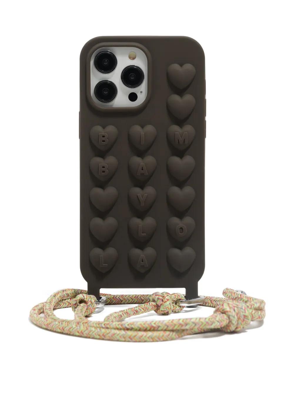 新品未使用品　BIMBA Y LOLA iPhone︎14pro ケース Bimba Y Lola FUNDA 14 PRO MAX LOGO - Phone case - lila/lilac