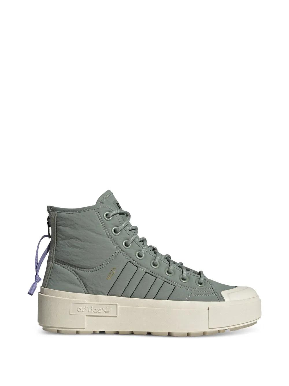adidas gazelle silver green womens Adidas Mens Nizza Hi Alife Shoes 'Cwhite' – Extra Butter main image 1