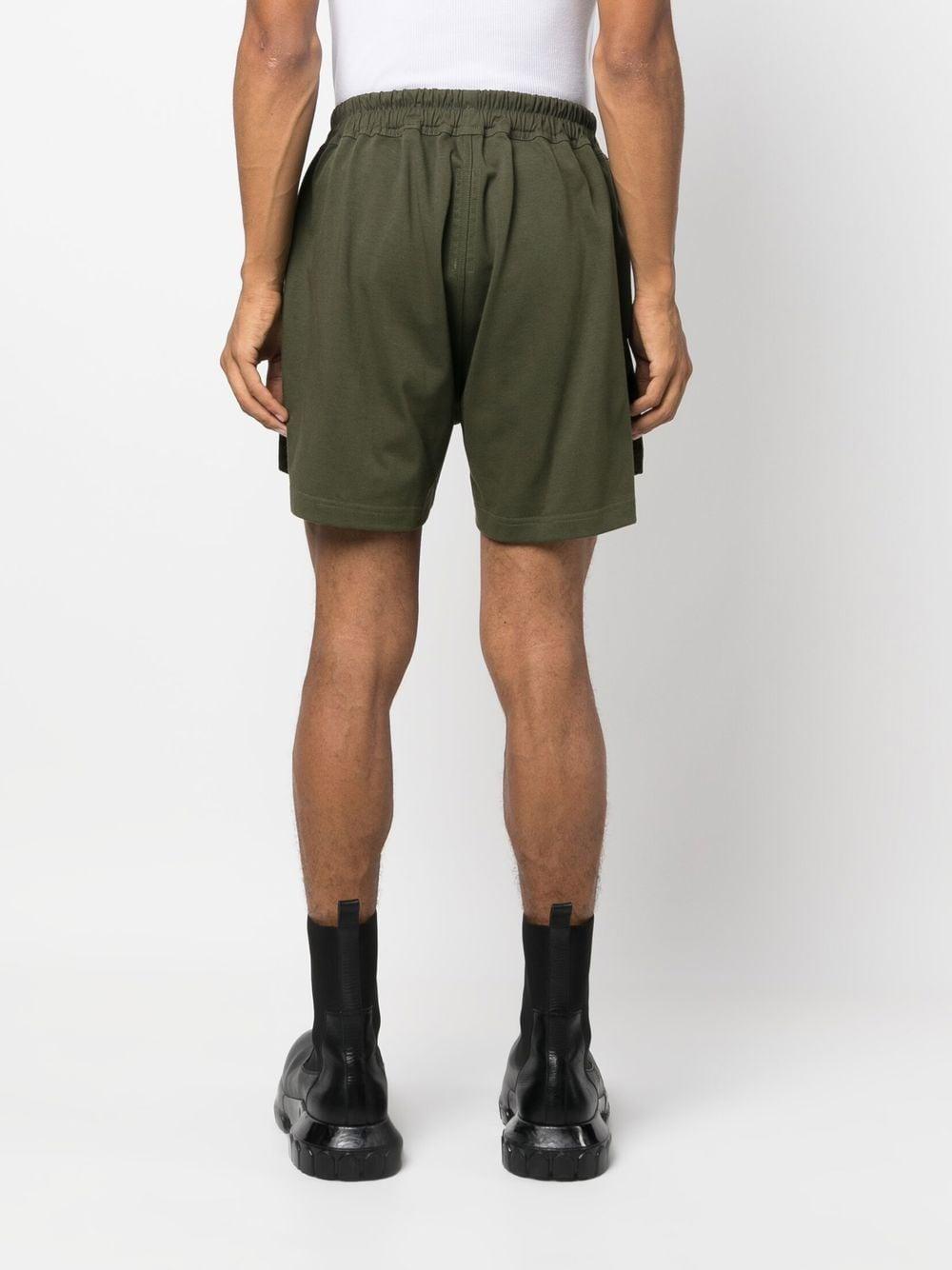 Rick Owens Penta Cotton Shorts in Green for Men | Lyst 人気メーカー・ブランド Rick SHORTS RUNNING Owens ショートパンツ
