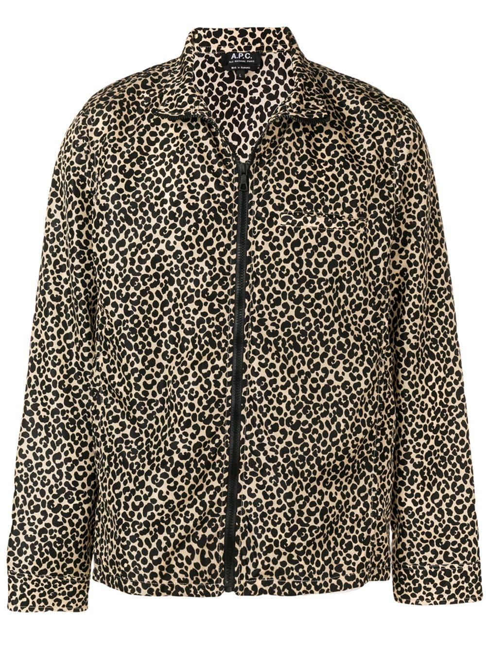 apc leopard jacket