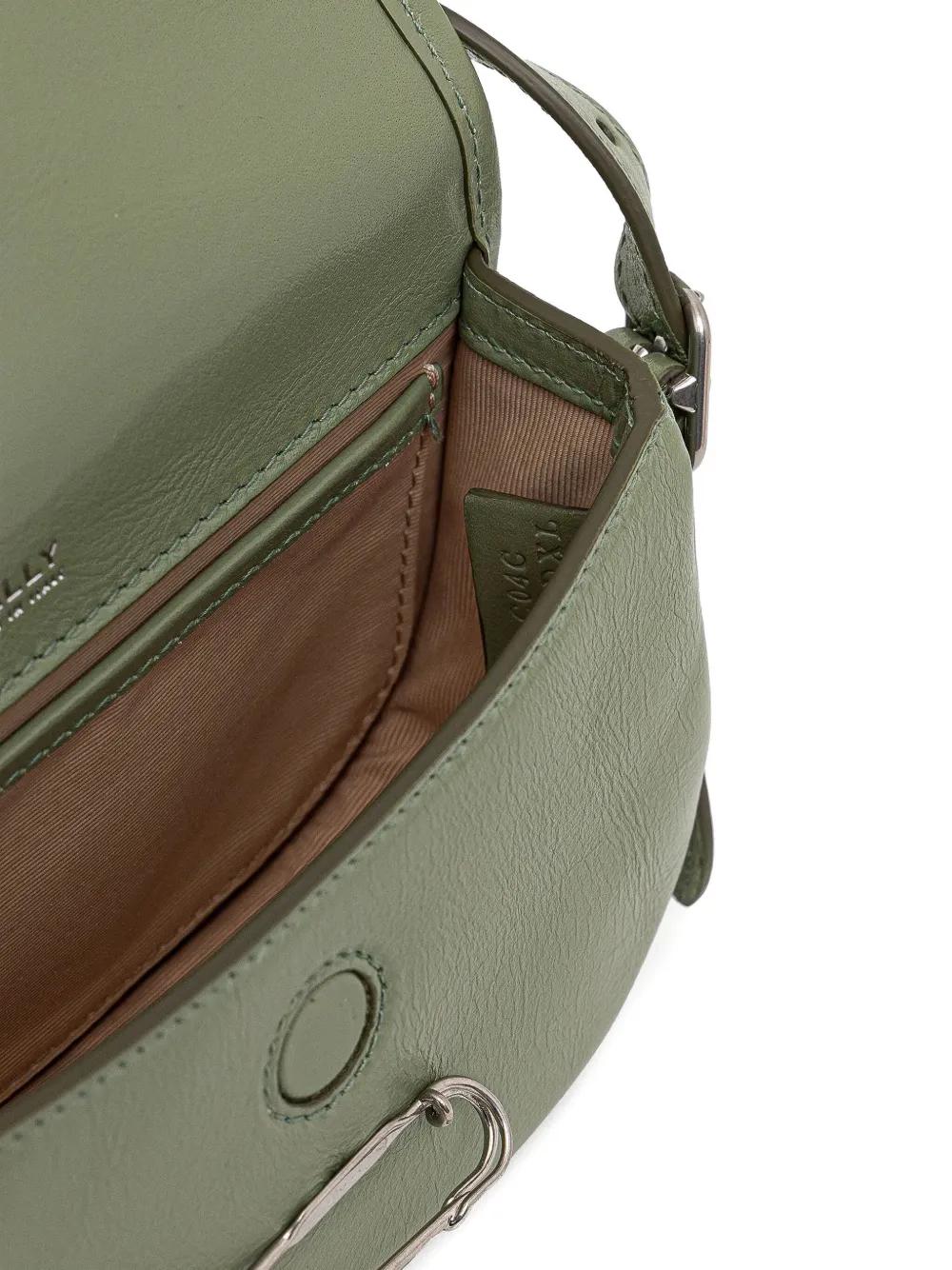 Bally Beckett Safety-Pin Detail Mini Bag in Green | Lyst