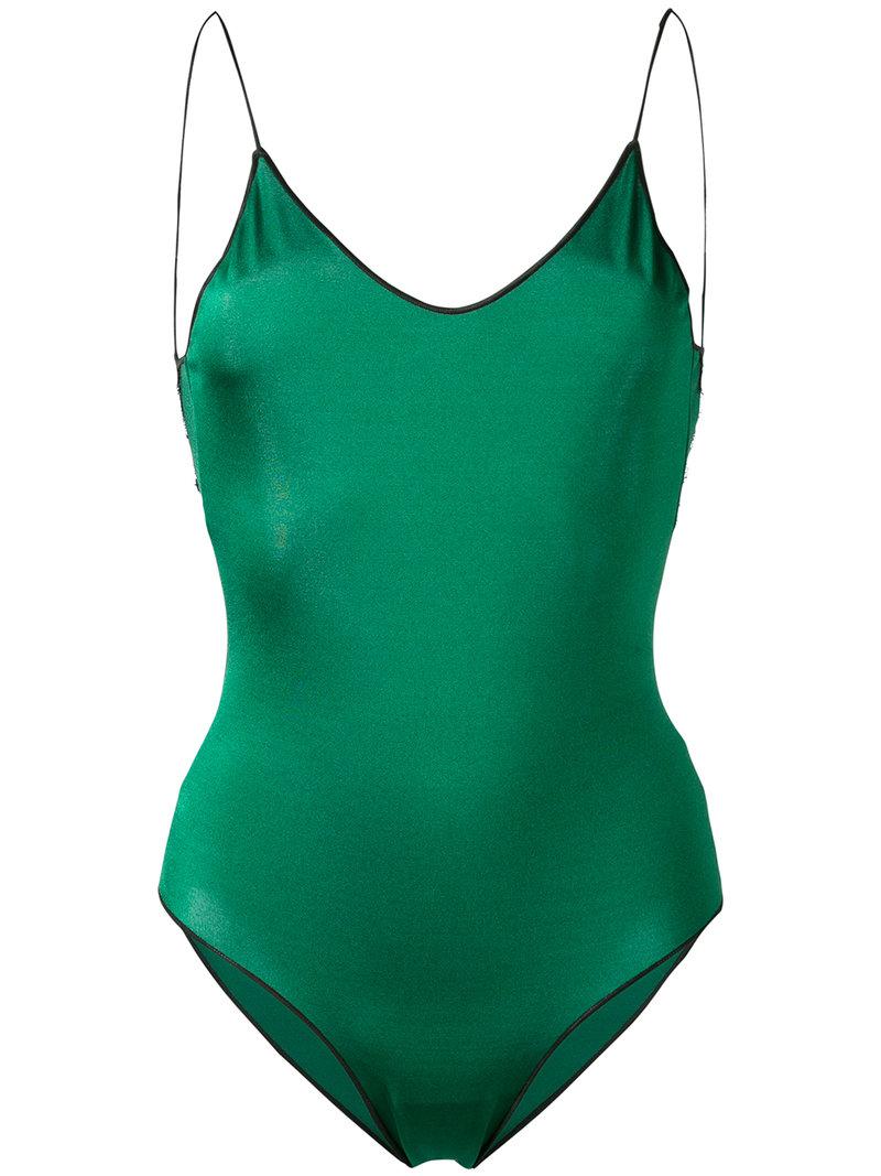 Oseree Travaille Swimsuit in Green - Lyst