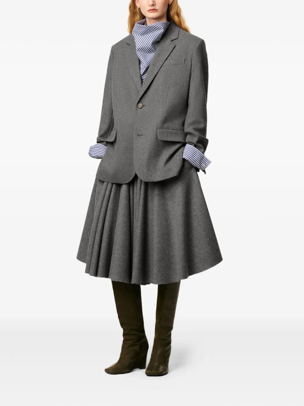 アウターその他 AMI PARIS Woman Blazer Brown FBV612WV0051 221 AMI Paris double-breasted Blazer | Brown | FARFETCH