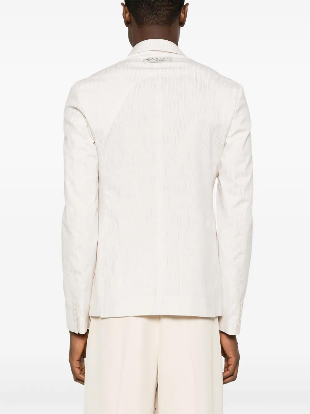 Amiri Double-breasted Blazer in White for Men | Lyst Amiri Double-breasted Blazer in White for Men | Lyst