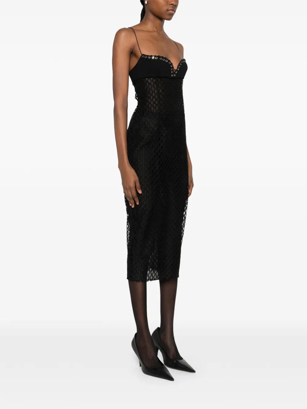 Ludovic de Saint Sernin Isabella Lace Dress in Black | Lyst Ludovic de Saint Sernin Isabella Lace Dress in Black | Lyst