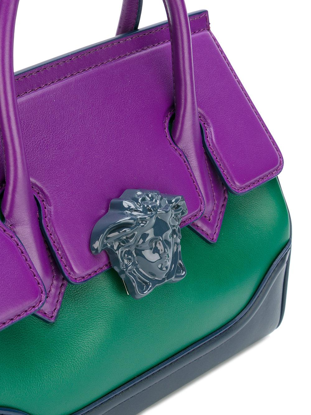 Versace Palazzo Empire Shoulder Bag in Green | Lyst