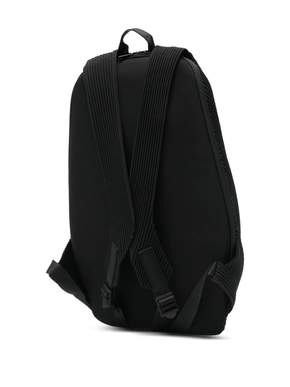 Homme Plissé Issey Miyake Pleated-Effect Backpack in Black for Men