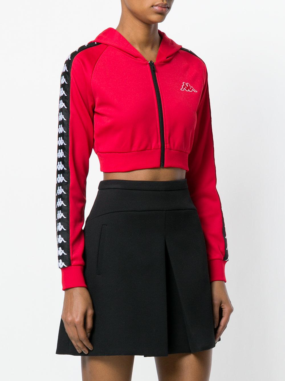 all red polo jacket