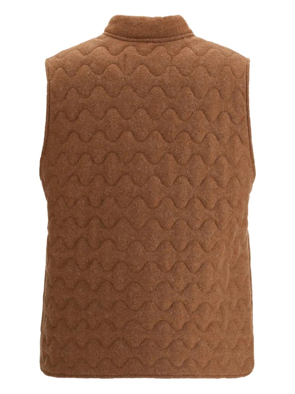 ボトムスその他 Fabiana Filippi V-Neck Cotton Vest With Silk Satin Back Fabiana Filippi Waistcoats and gilets for Women | Online
