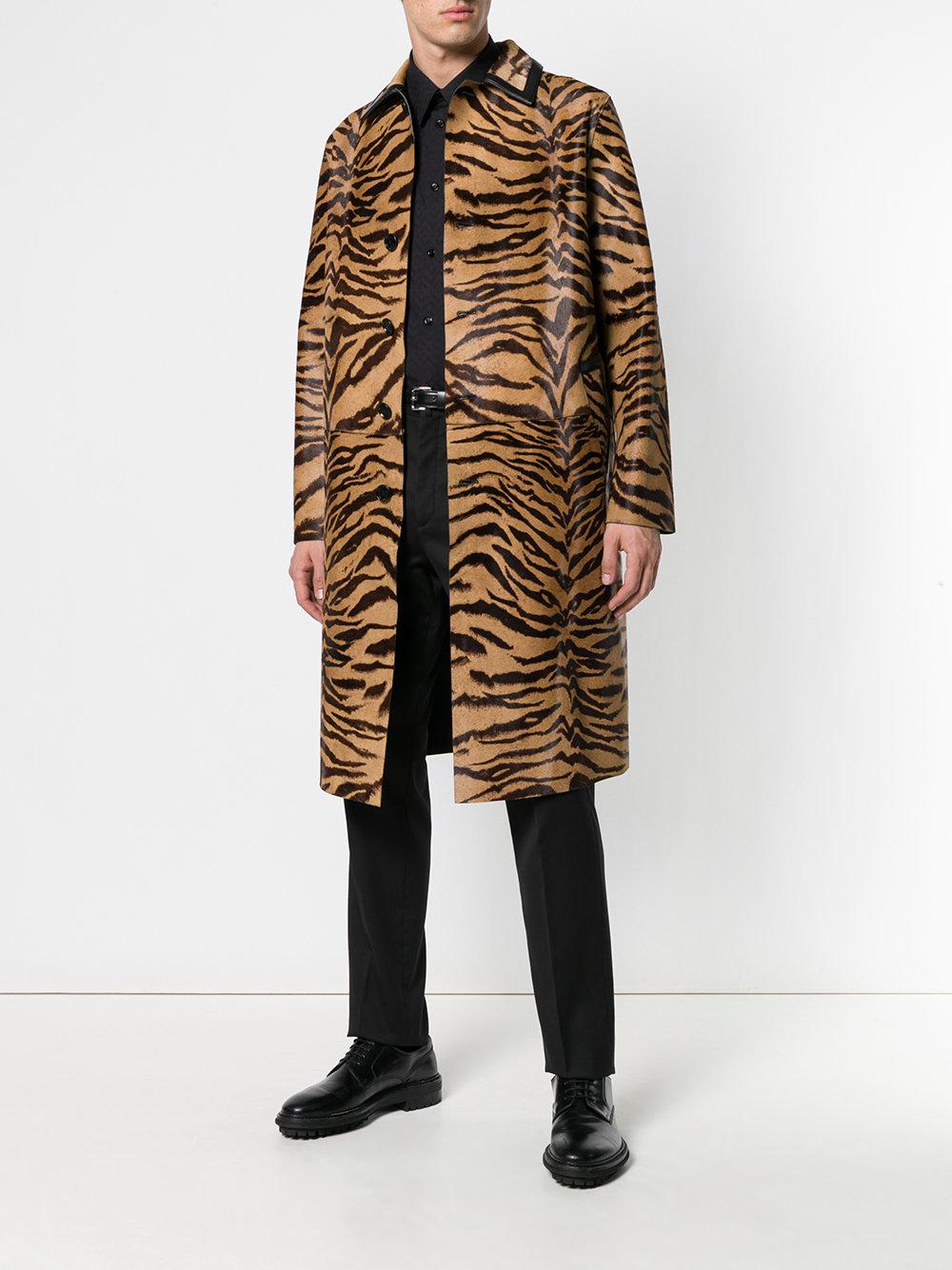 versace overcoat