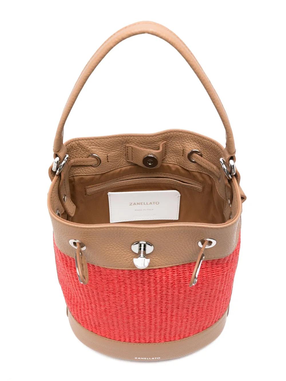 Zanellato Monda' Bucket Bag in Red | Lyst