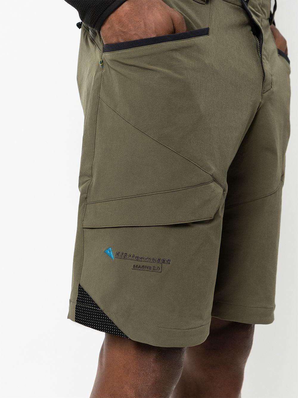 Klättermusen Synthetic Magne 2 Trail Shorts in Green for Men - Lyst
