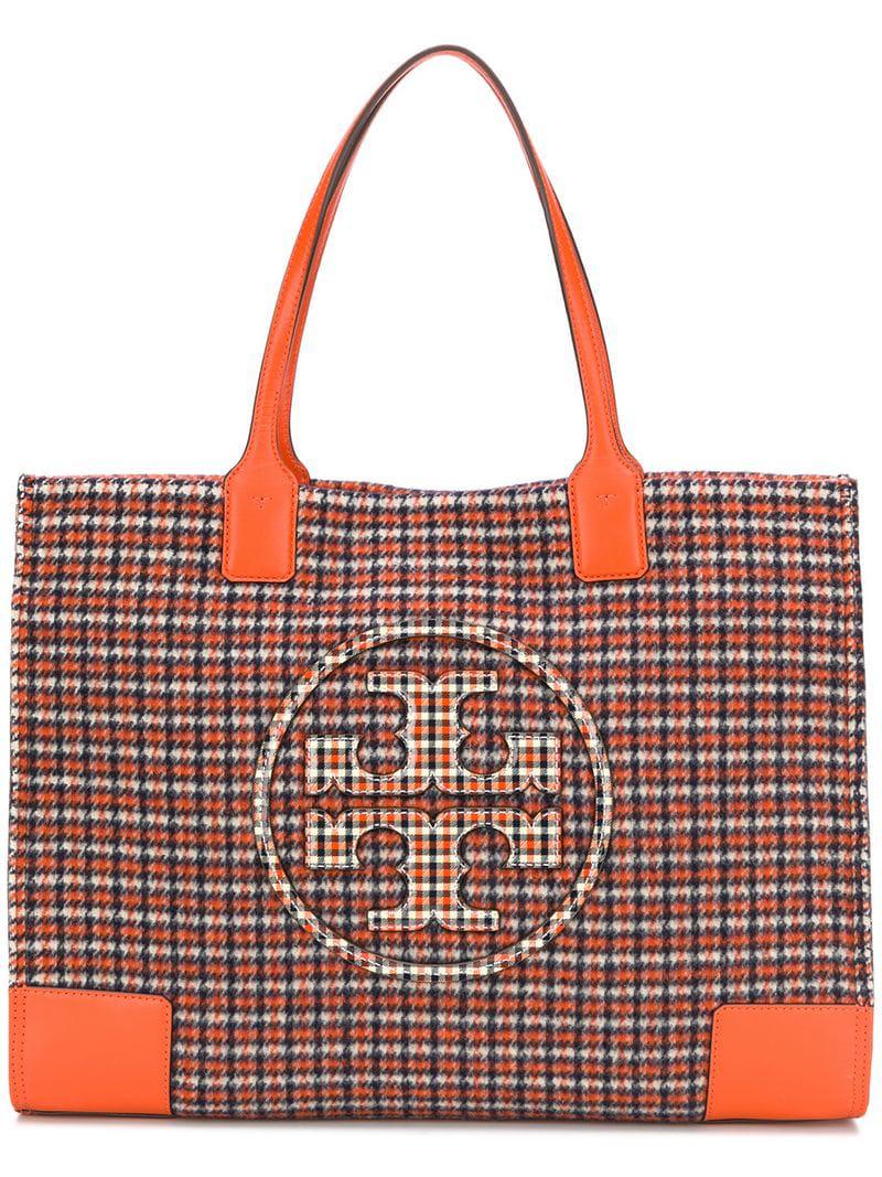 tory burch plaid bag
