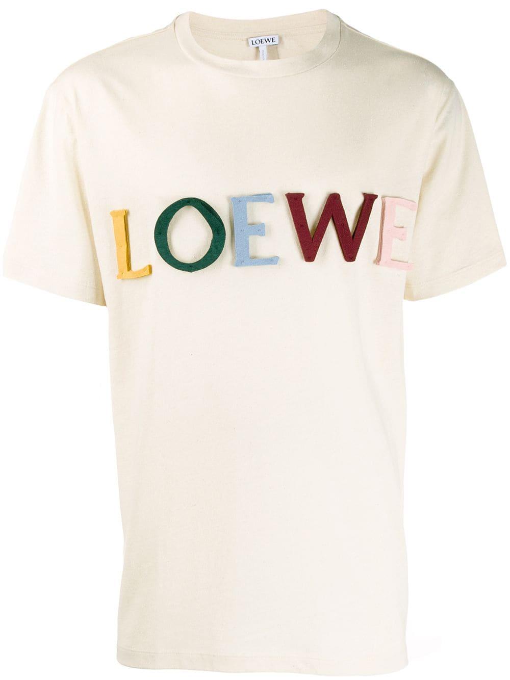 loewe logo t shirt