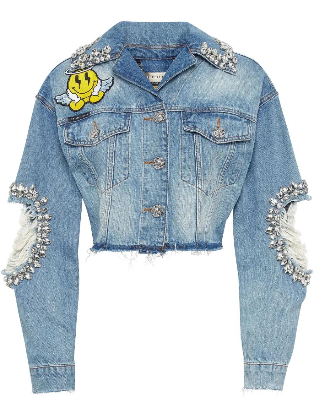 Philipp Plein Jean and denim jackets for Women | Online Sale up to