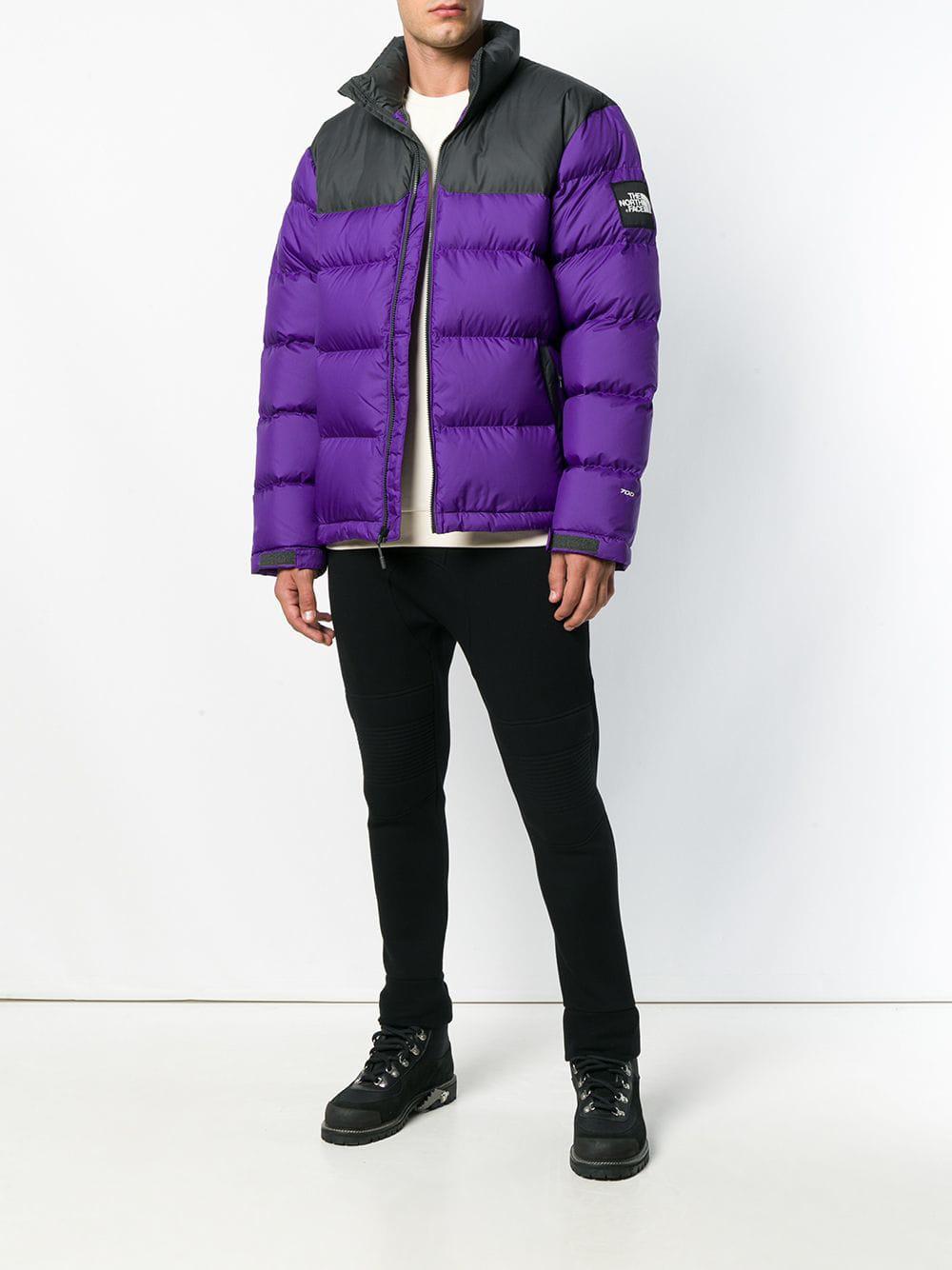 The North Face Synthetic 1992 Nuptse Jacket in Pink & Purple 