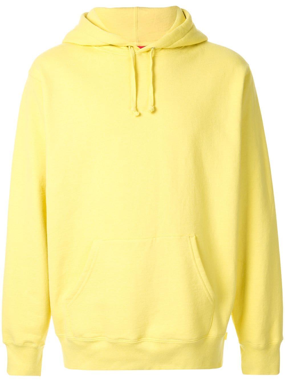 Supreme Cotton Illegal Business Controls America Hoodie in Yellow 
