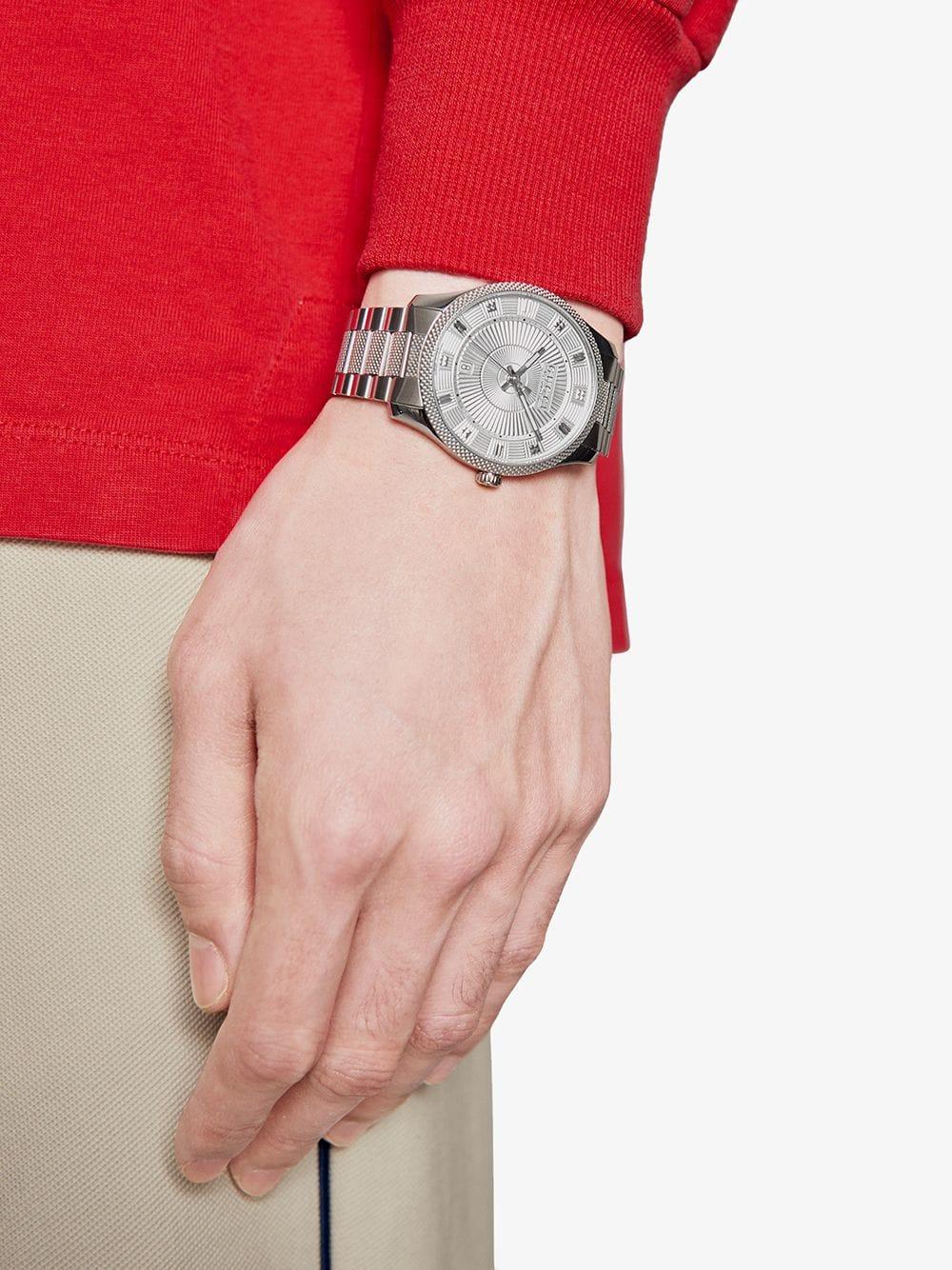 Gucci Eryx Watch, 40mm in Metallic for 