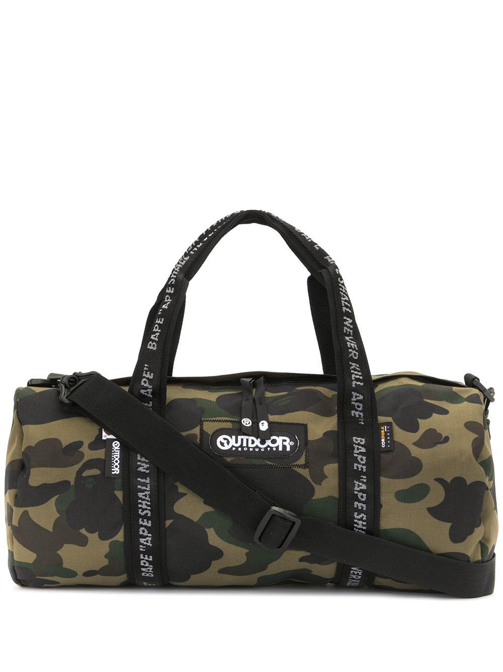 camouflage duffle bag