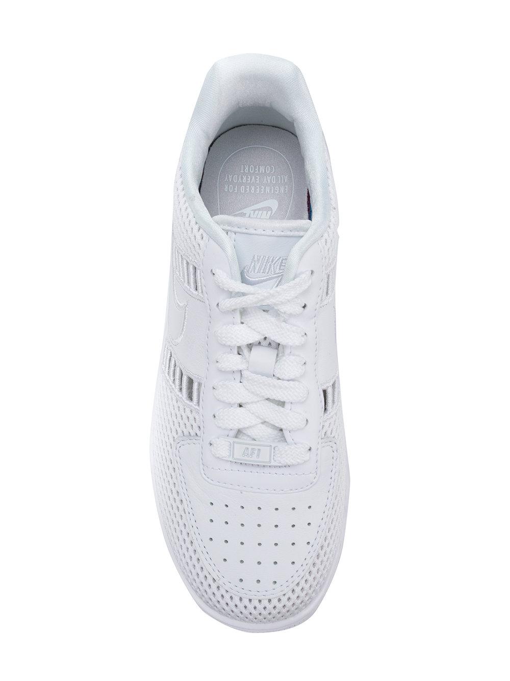 air force 1 upstep si mesh sneaker white
