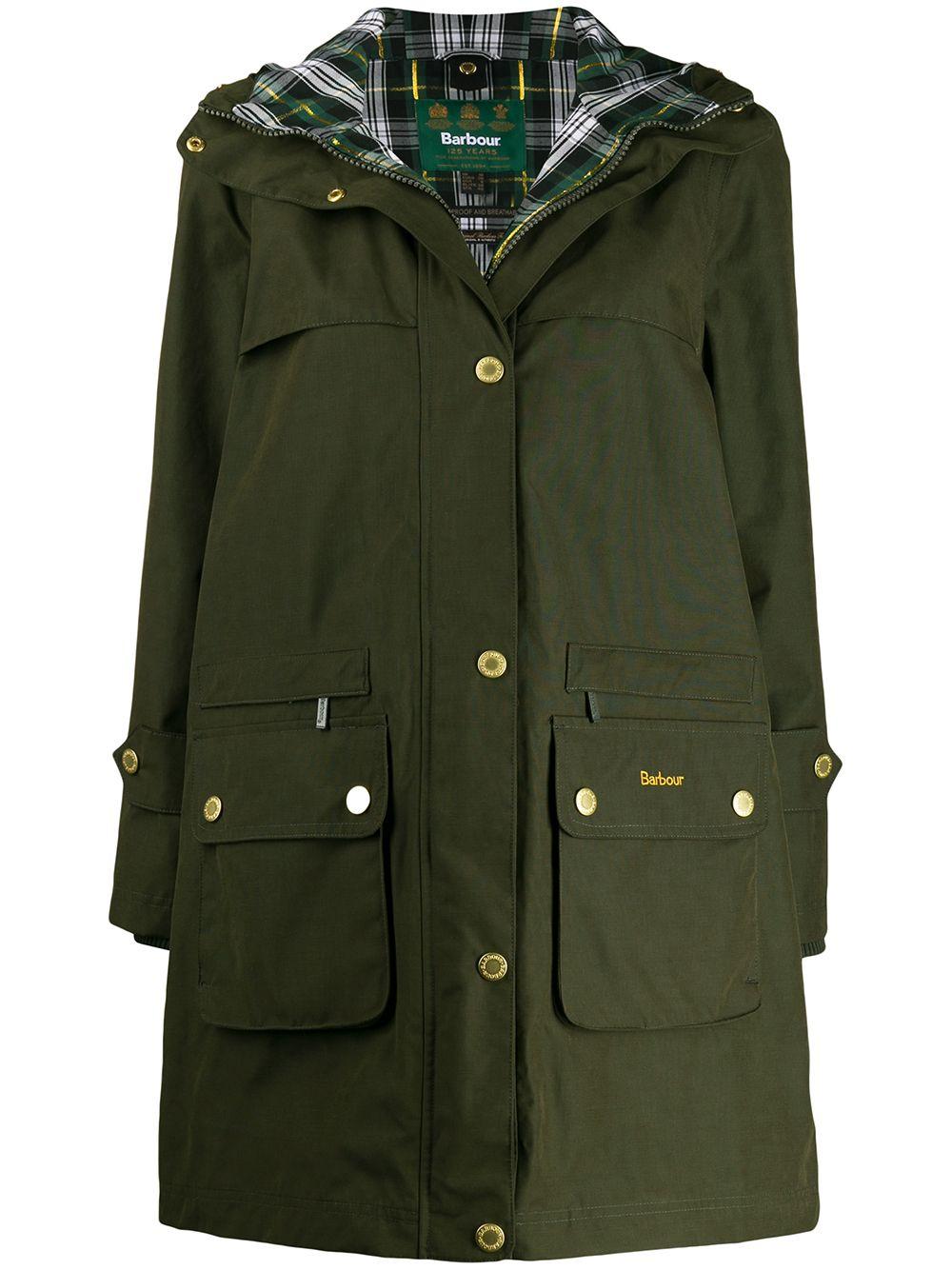 Barbour Synthetik 'Icons Durham' Parka in Grün - Lyst