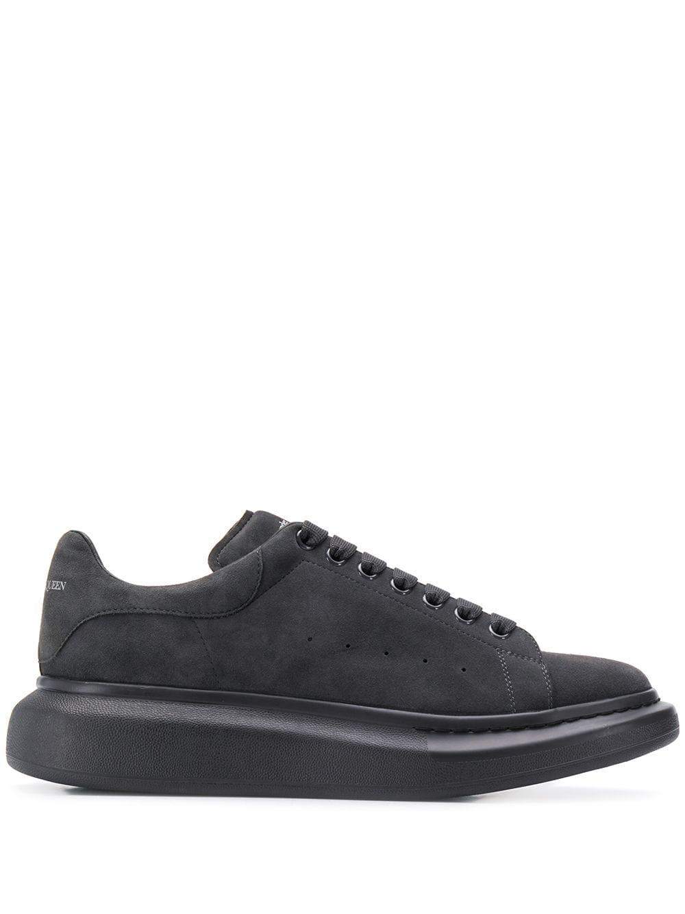 Alexander McQueen Chunky Low-top Sneakers in Gray for Men - Lyst