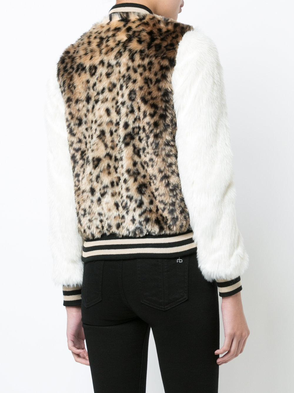 mother leopard jacket