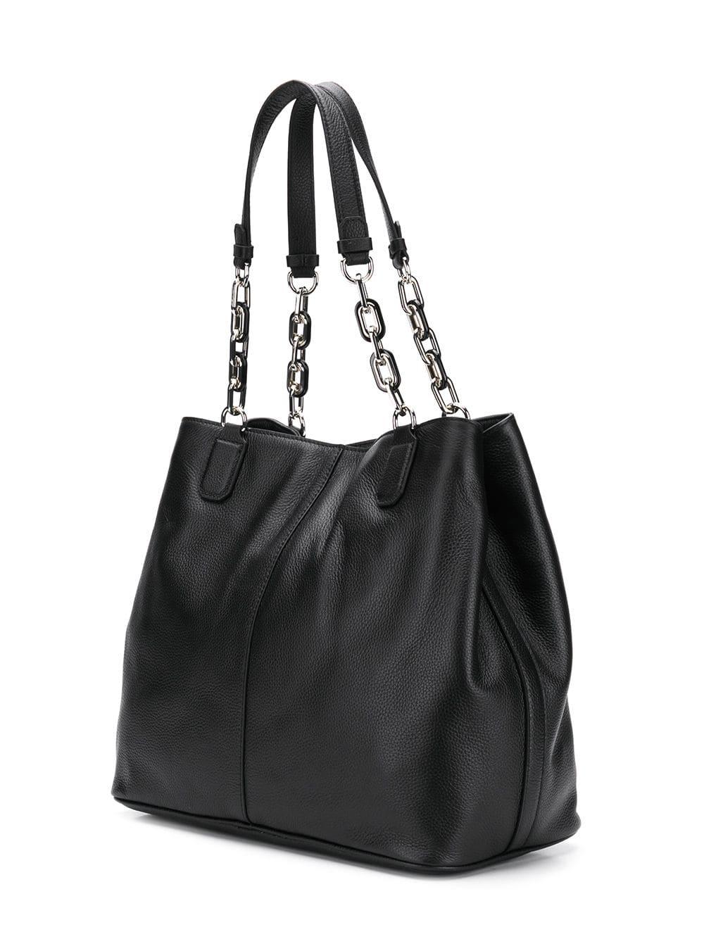 Karl Lagerfeld Leather K/pebble Tote Bag in Black Lyst