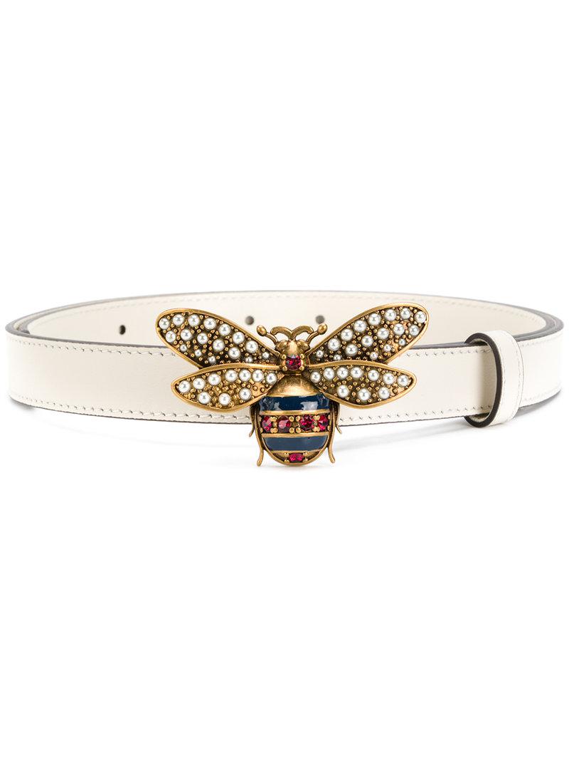 Gucci queen margaret leather belt Outlet