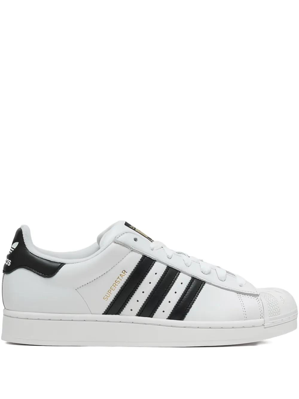 adidas gazelle silver green womens adidas Originals Womens Superstar II - Off White/Core Black - Trainers main image 0
