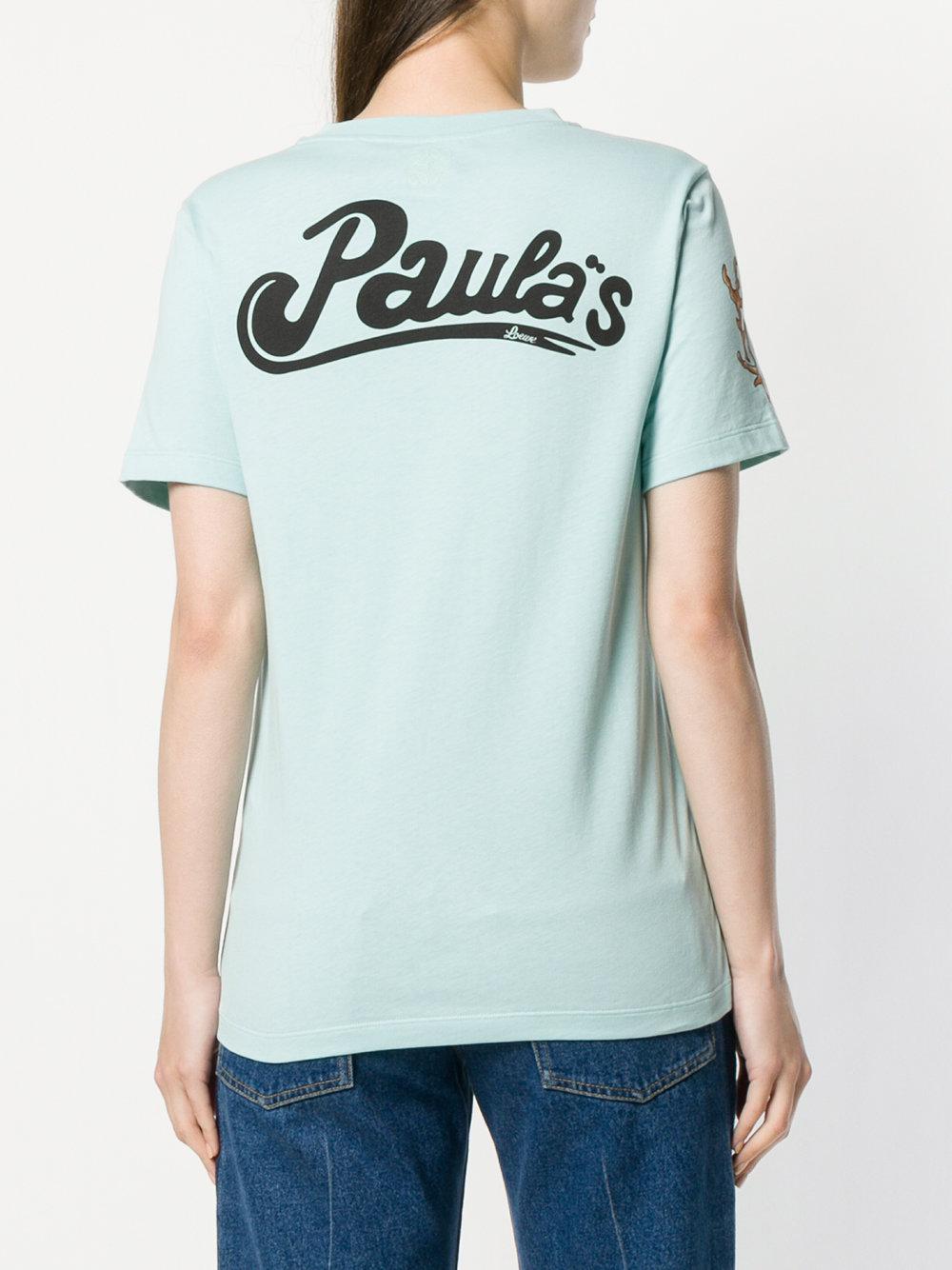 Loewe Cotton X Paula's Mermaid T-shirt 