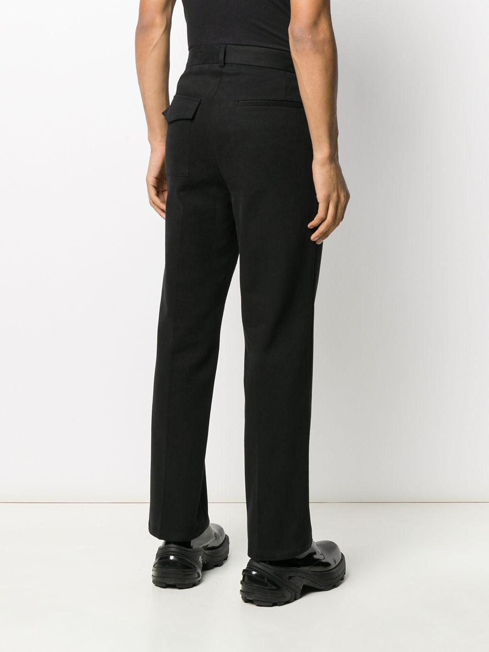 Yang Li Script Print Tailored Trousers in Black for Men | Lyst