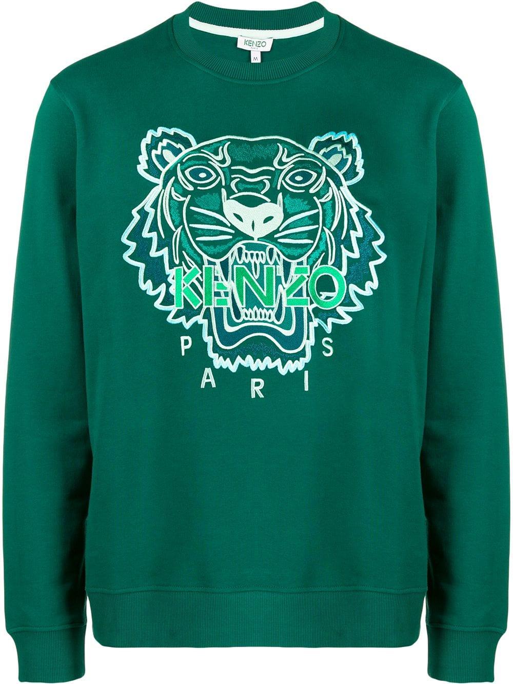 kenzo green hoodie