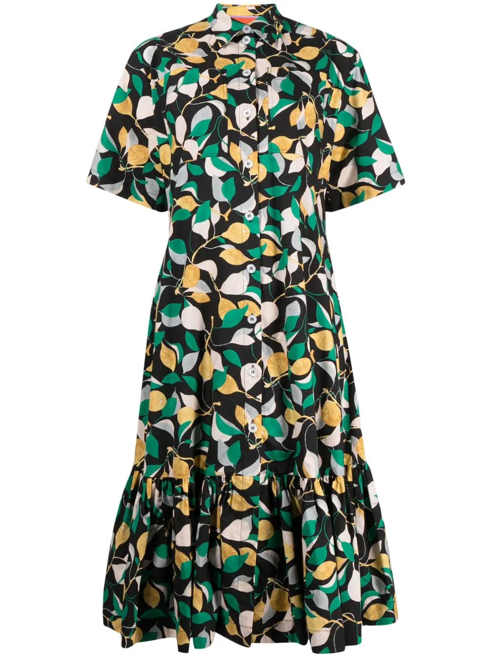 bright green skater dress Betty Asymmetric Neckline Skater Midi Dress Sage – Girl In Mind main image 0
