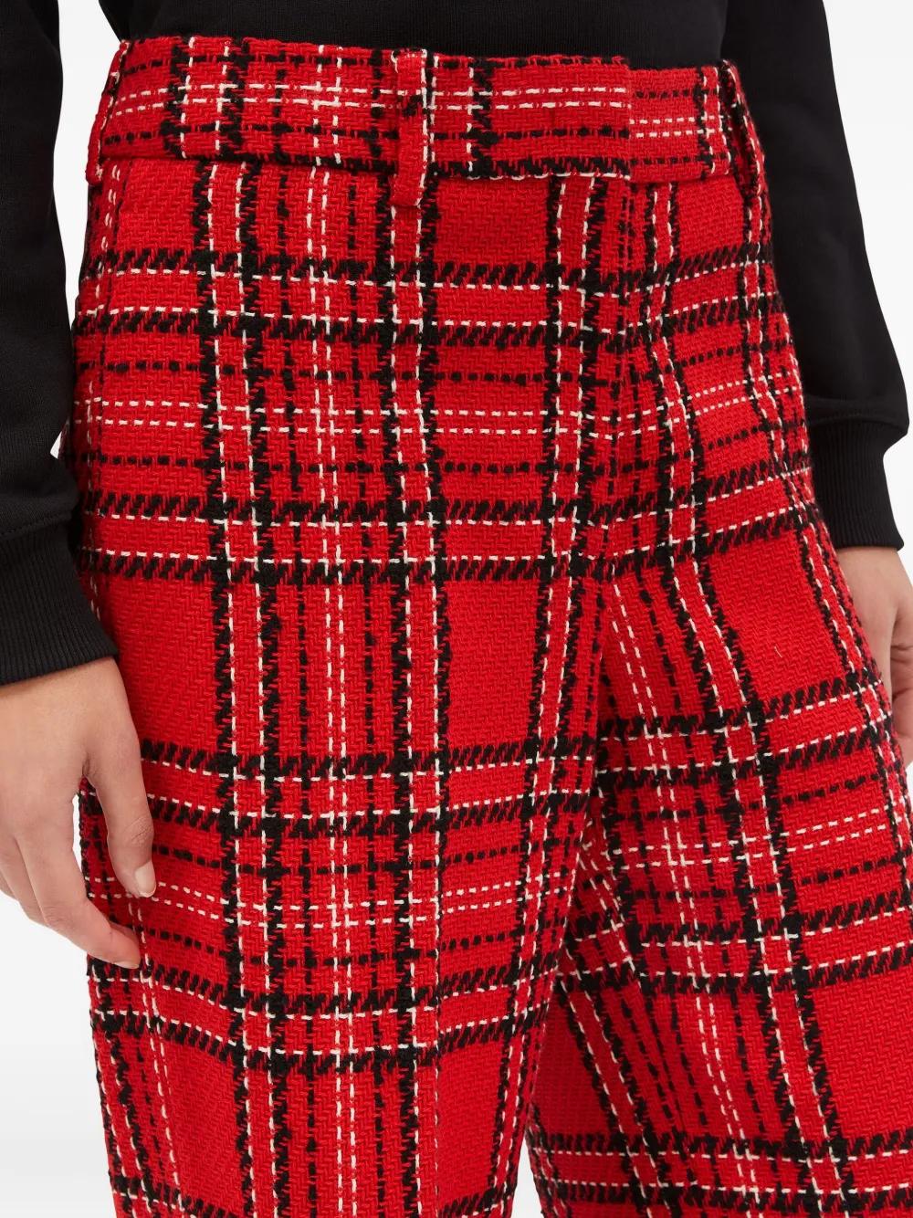 MSGM Checkered Pants for Women | Lyst